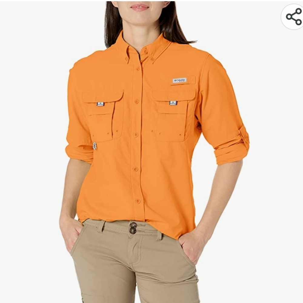 Columbia Bahama Long Sleeve Shirt- Small